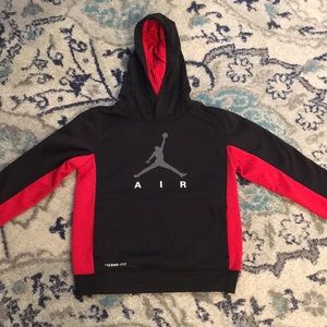 Boys Size 5 Nike Air Jordan Hooded Sweatshirt